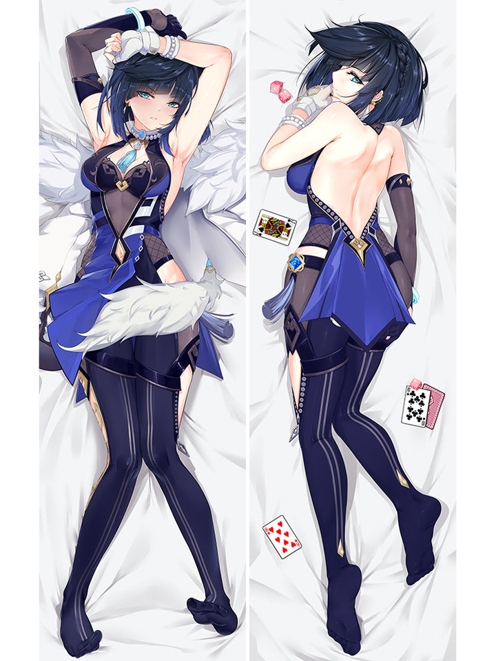 SFYX  Original sexy girl yelan genshin impact Dakimakura pillow cover body Pillowcase