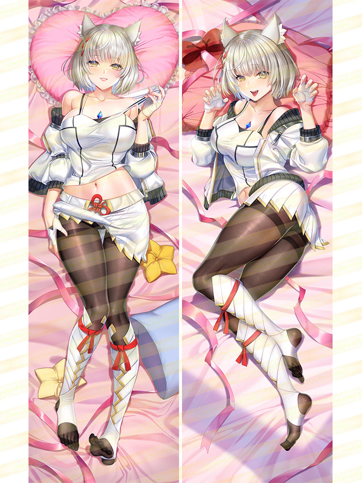 SFYX Original cat ears girl xenoblade chronicles 3 mio Dakimakura body pillow cover pillowcase