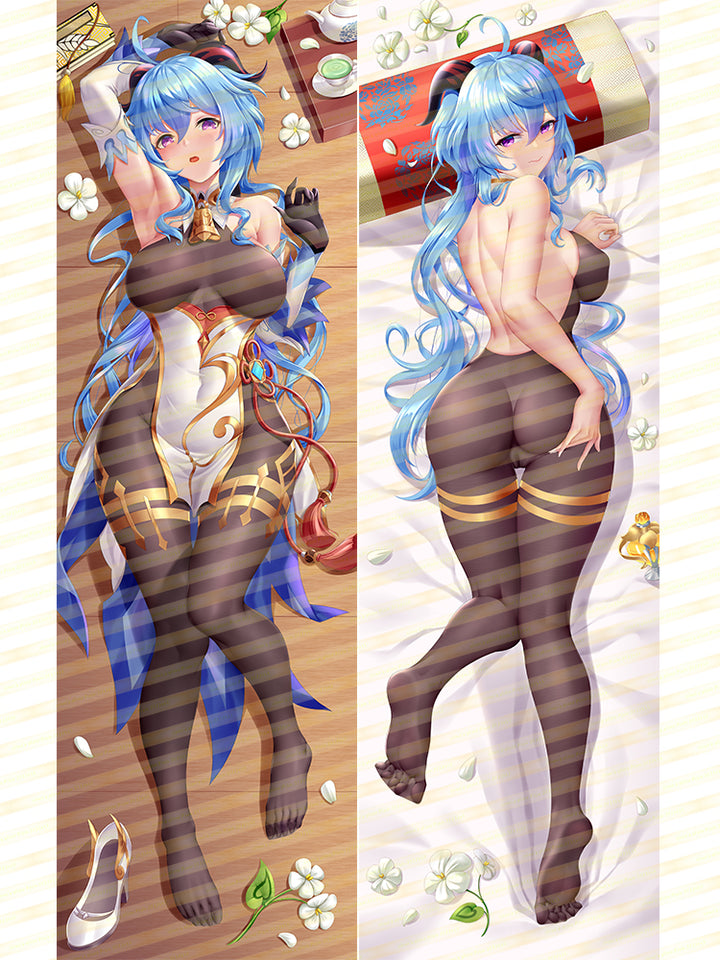 SFYX Original ganyu genshin impact Dakimakura pillow cover loli body Pillowcase