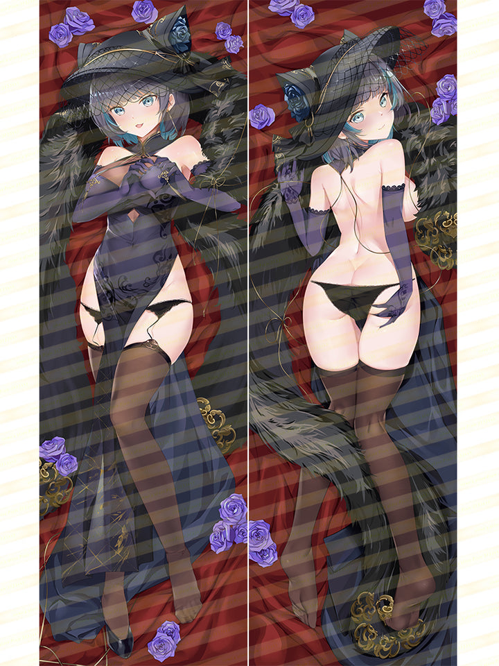 SFYX Original bilan hangxian sexy girl pillow cover body Pillowcase cheshire (cait sith crooner) (azur lane) Dakimakura