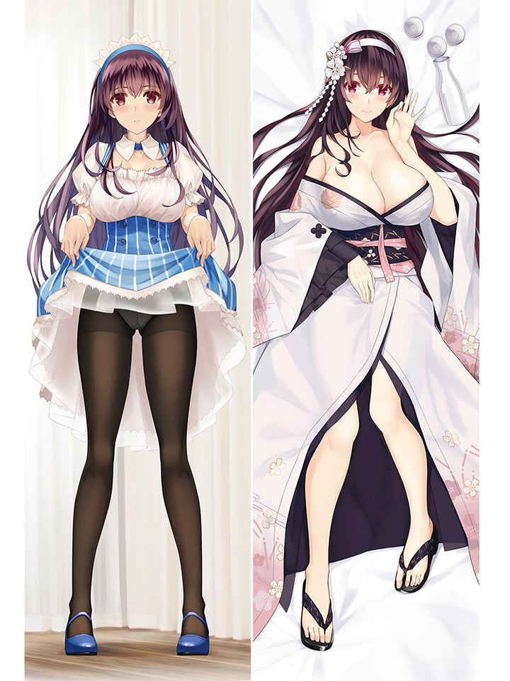 SFYX Original hot anime saenai heroine no sodatekata kasumigaoka utaha Dakimakura body pillow cover pillowcase