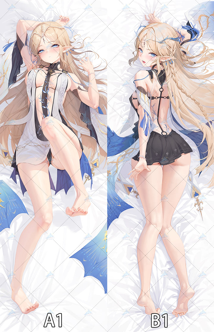 HT031 Original cartethyia (wuthering waves) Dakimakura sexy anime girl body pillow cover pillowcase