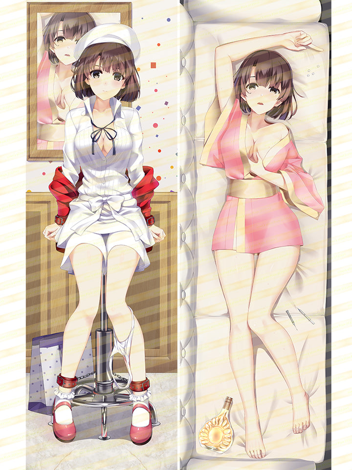 SFYX Original hot anime saenai heroine no sodatekata katou megumi Dakimakura body pillow cover pillowcase