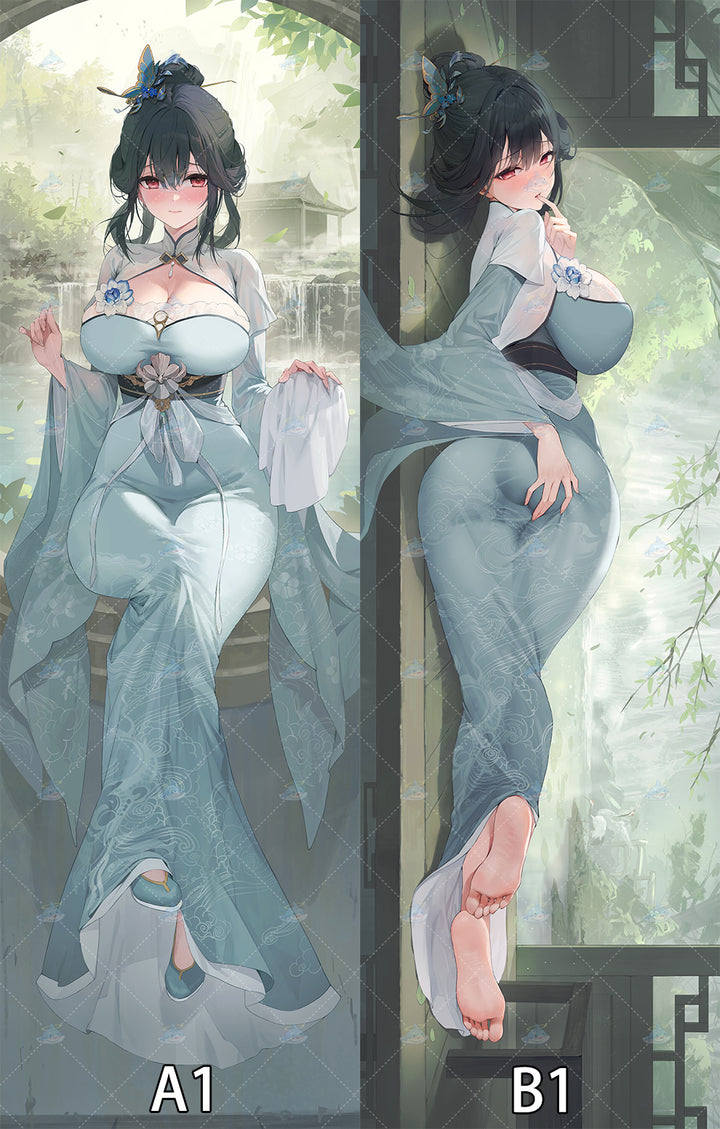 HT024 Original chen hai (azur lane) Dakimakura sexy anime girl body pillow cover pillowcase