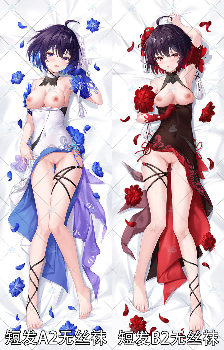 HT029 Original honkai impact 3rd seele vollerei Dakimakura sexy anime girl body pillow cover pillowcase