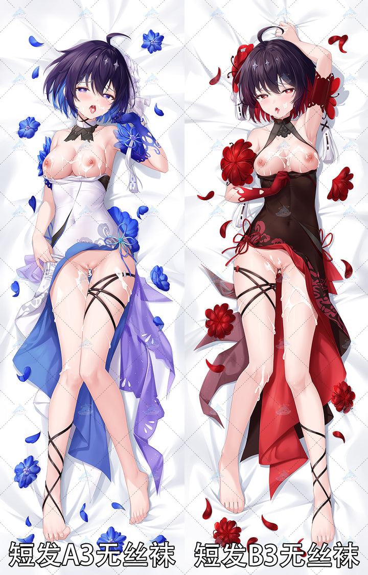HT029 Original honkai impact 3rd seele vollerei Dakimakura sexy anime girl body pillow cover pillowcase