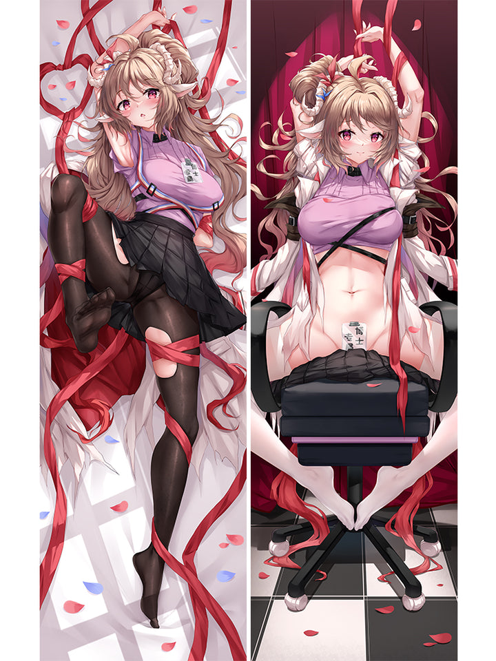 SFYX Original eyjafjalla the hvit aska (arknights) Dakimakura body pillow cover pillowcase