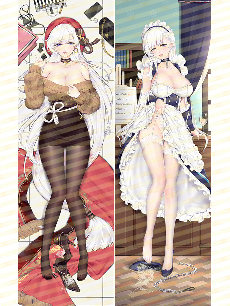 SFYX Original belfast (shopping with the head maid) (azur lane) Dakimakura body pillow cover pillowcase