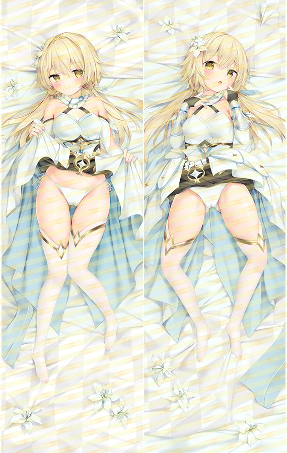 SFYX Original female traveler genshin impact Lumine Dakimakura pillow cover body Pillowcase