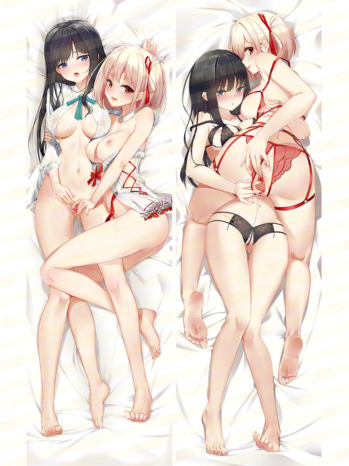 SFYX Original hot anime lycoris recoil nishikigi chisato x inoue takina Dakimakura body pillow cover pillowcase