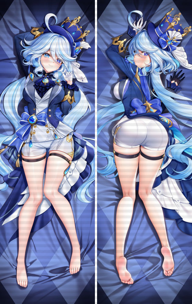 MH018 furina (genshin impact) body pillow cover Dakimakura