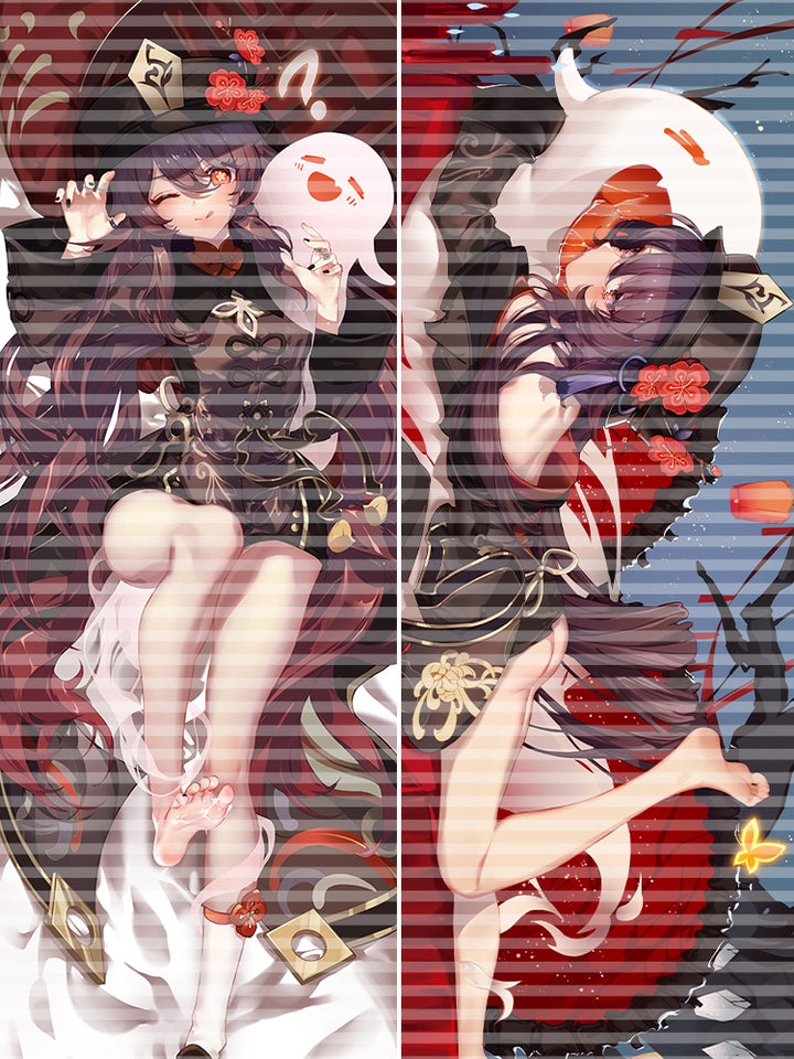 XJ003 Original sexy girl hu tao genshin impact Dakimakura pillow cover body Pillowcase