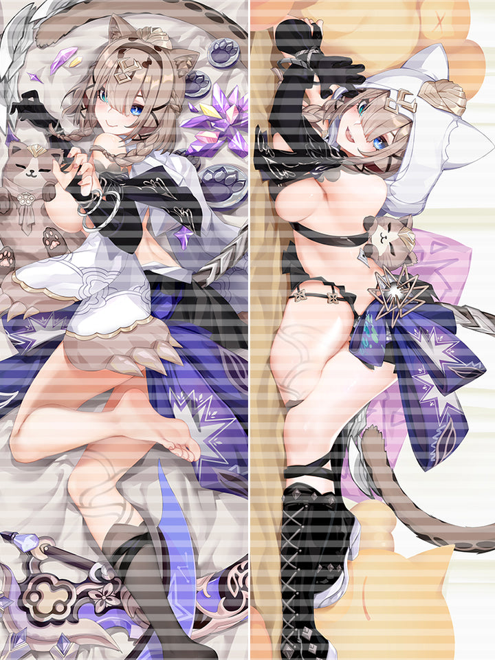 XJ023 Original Pardofelis (honkai impact) Dakimakura body pillow cover pillowcase