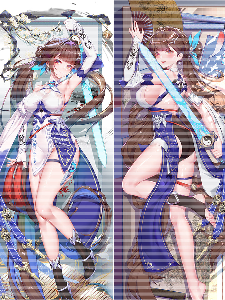 XJ024 Original fu hua (honkai impact) Dakimakura body pillow cover pillowcase