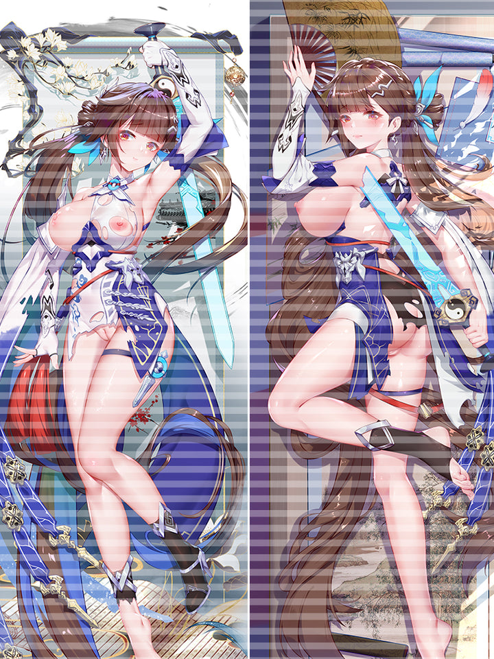XJ024 Original fu hua (honkai impact) Dakimakura body pillow cover pillowcase