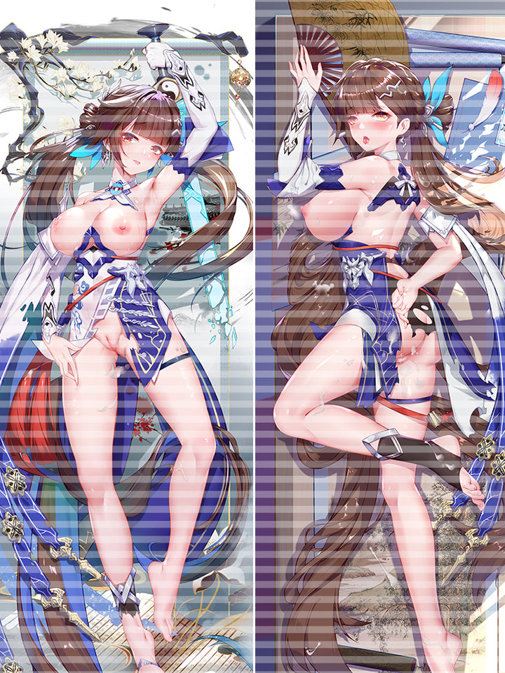 XJ024 Original fu hua (honkai impact) Dakimakura body pillow cover pillowcase