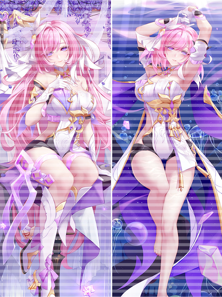 XJ026 Original  elysia (honkai impact) Dakimakura body pillow cover pillowcase