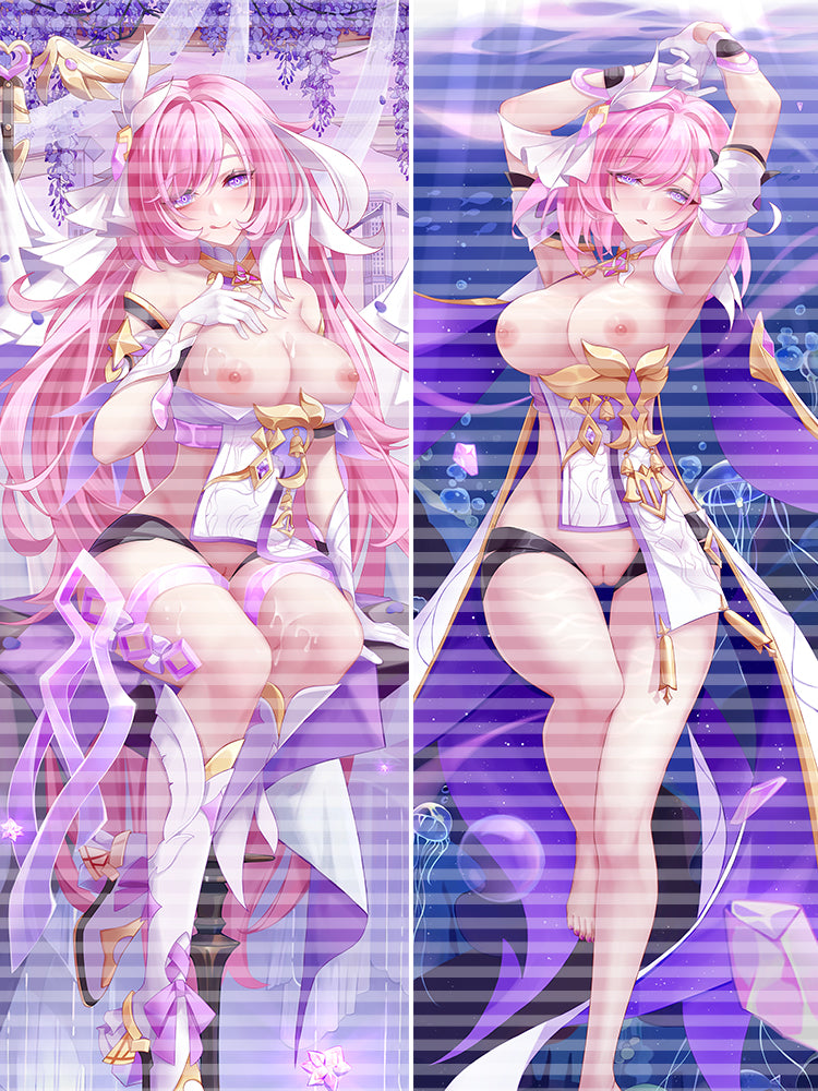 XJ026 Original  elysia (honkai impact) Dakimakura body pillow cover pillowcase