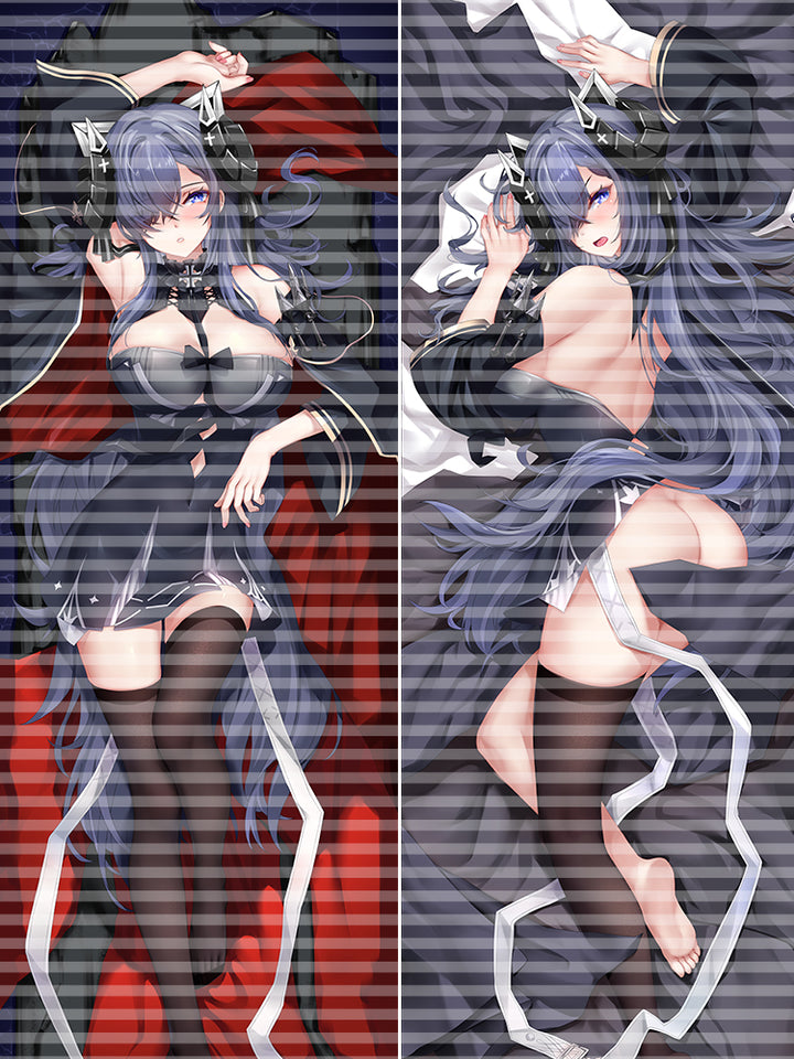 XJ034 Original august von parseval (azur lane) Dakimakura body pillow cover pillowcase