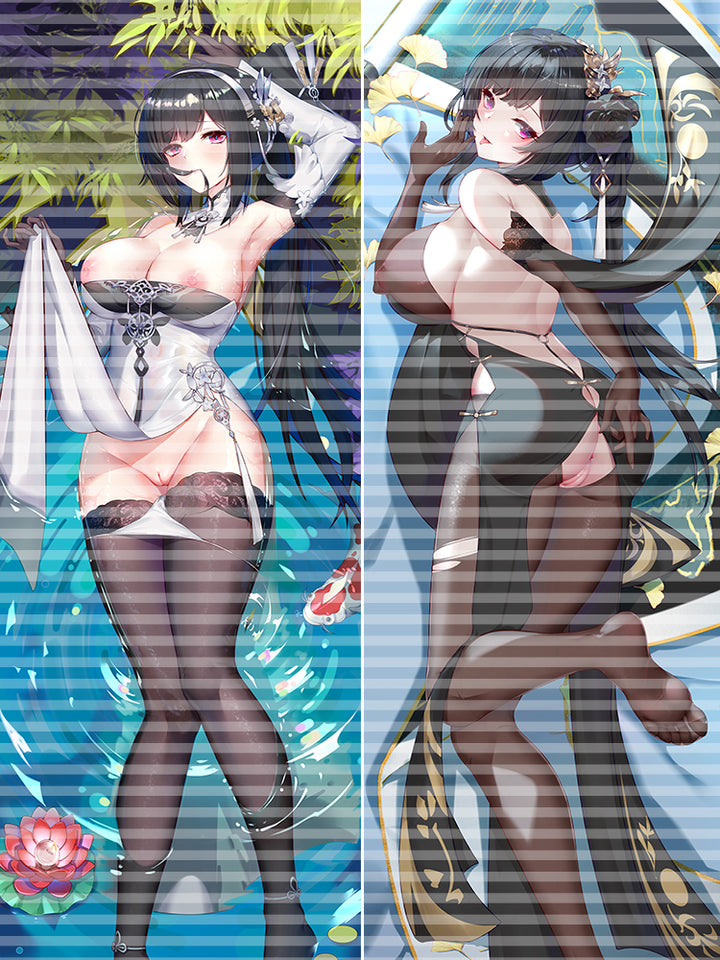 XJ041 Original chen hai (cerulean ripples) (azur lane) Dakimakura body pillow cover pillowcase
