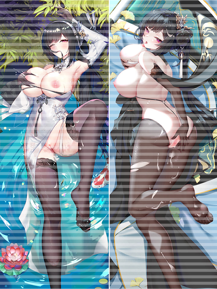 XJ041 Original chen hai (cerulean ripples) (azur lane) Dakimakura body pillow cover pillowcase