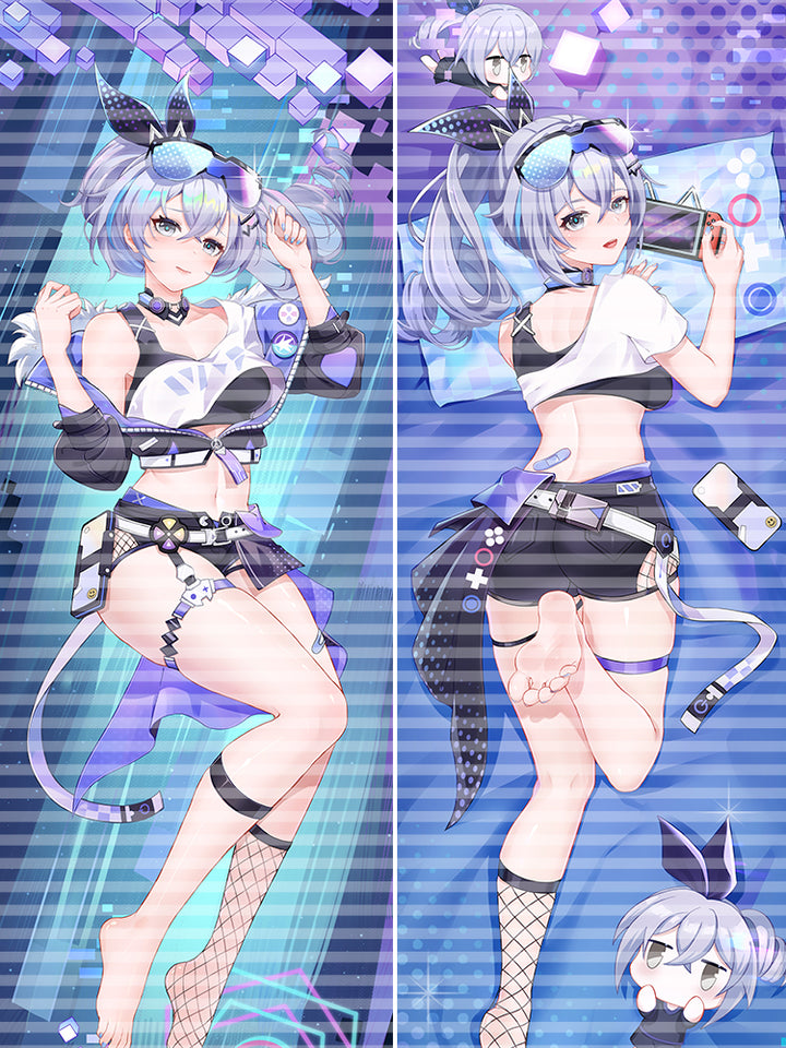 XJ050 Original silver wolf (honkai: star rail) Dakimakura body pillow cover pillowcase