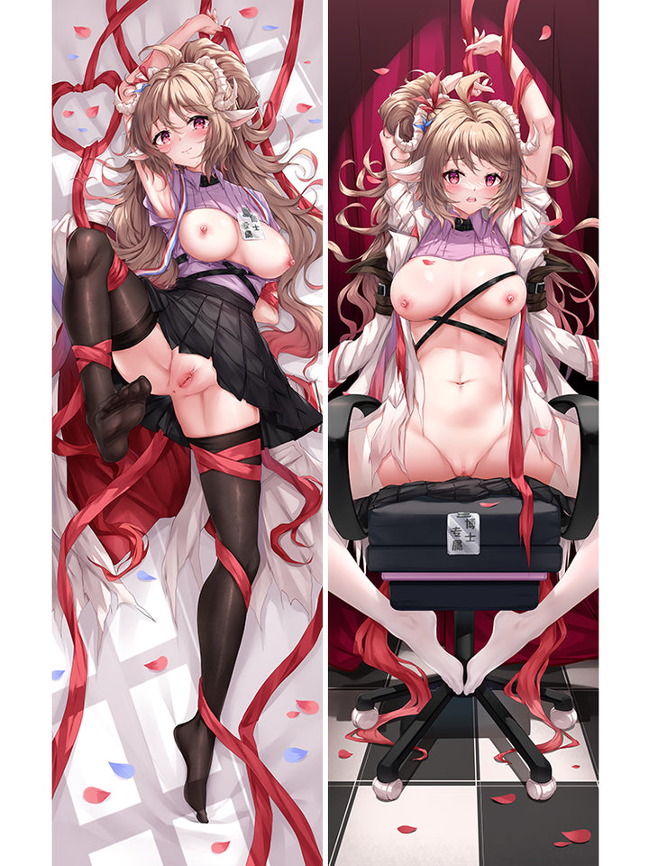SFYX Original eyjafjalla the hvit aska (arknights) Dakimakura body pillow cover pillowcase
