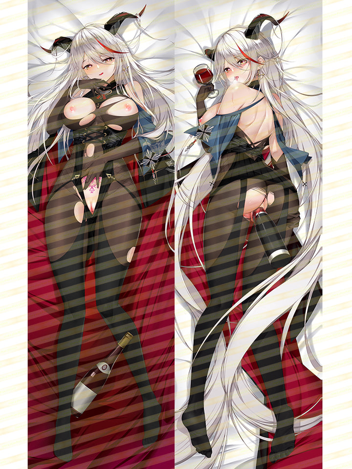 SFYX  Original bilan hangxian KMS aegir (azur lane) Dakimakura pillow cover body Pillowcase