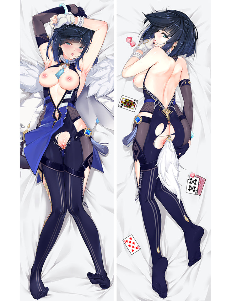 SFYX  Original sexy girl yelan genshin impact Dakimakura pillow cover body Pillowcase
